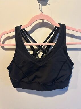 Lululemon x soulcycle strappy mesh bra